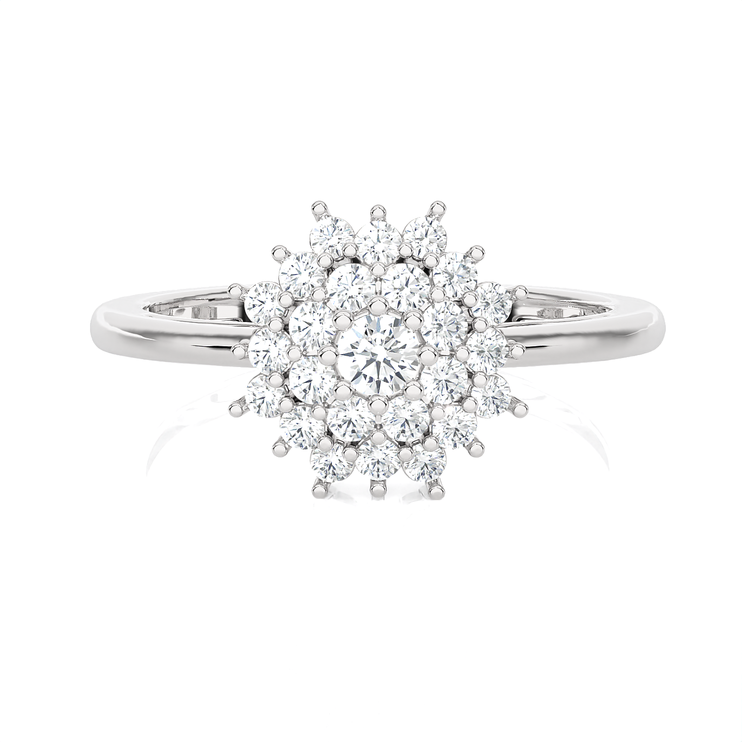 1/2 ctw Round Lab Grown Diamond Ring
