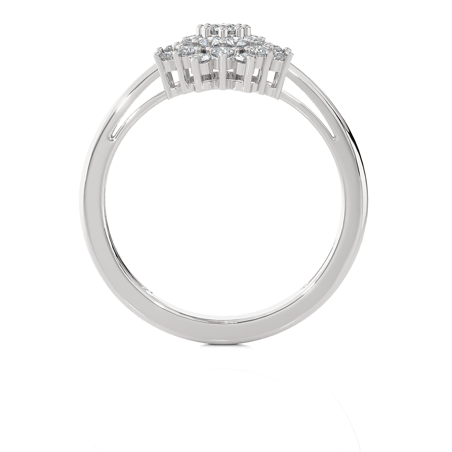 1/2 ctw Round Lab Grown Diamond Ring