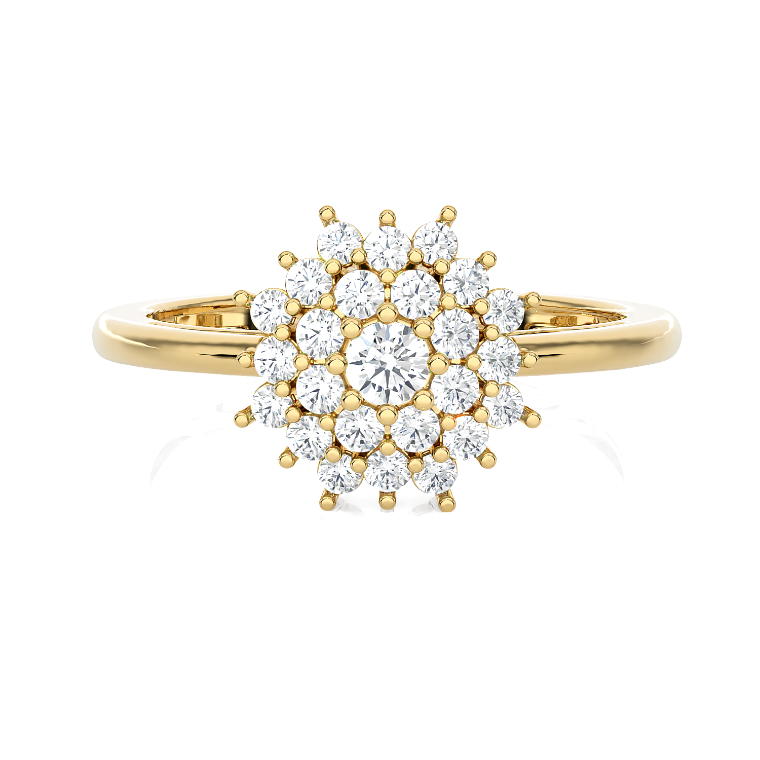 1/2 ctw Round Lab Grown Diamond Ring