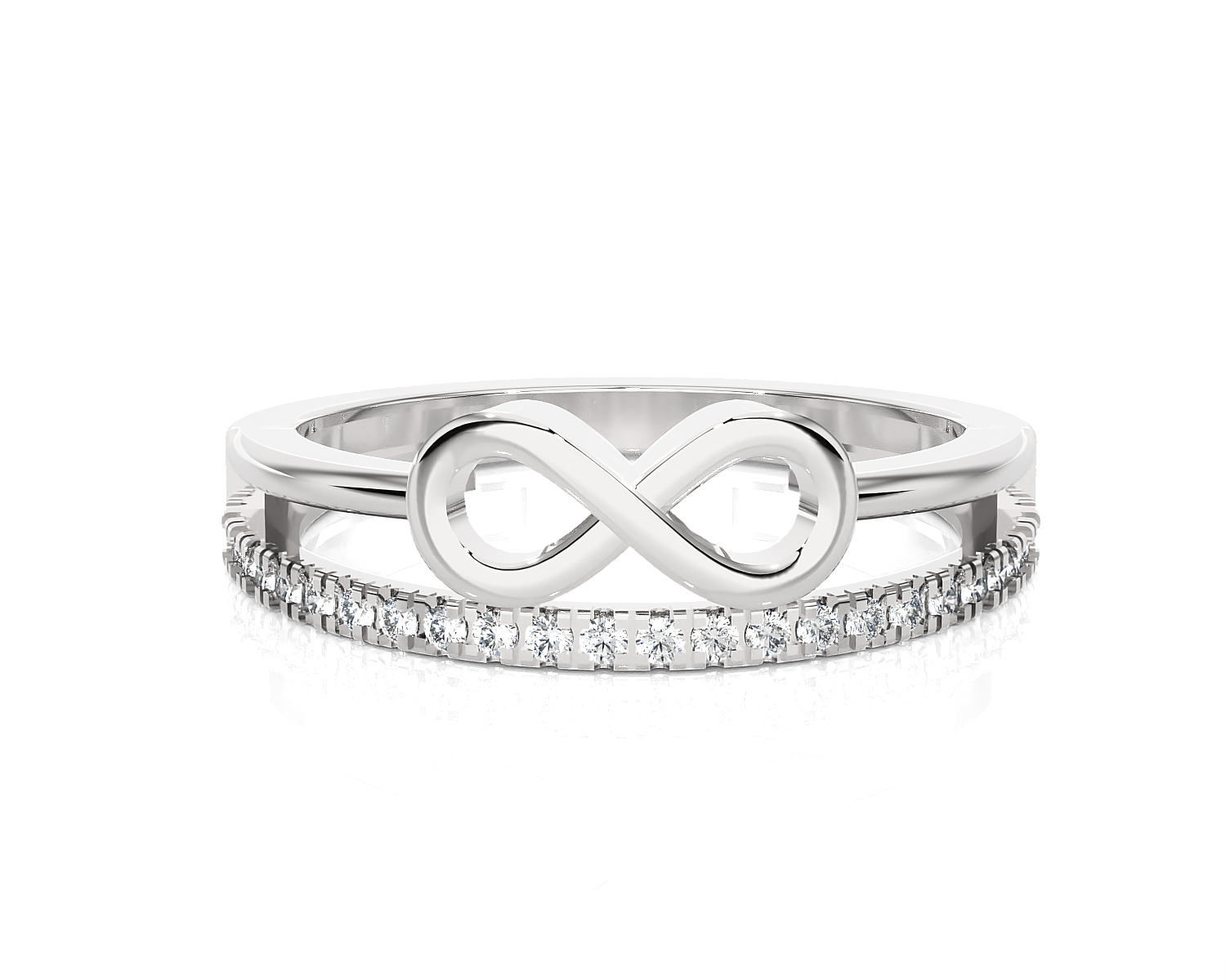 1/6 ctw Round Lab Grown Diamond Ring