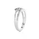 1/6 ctw Round Lab Grown Diamond Ring