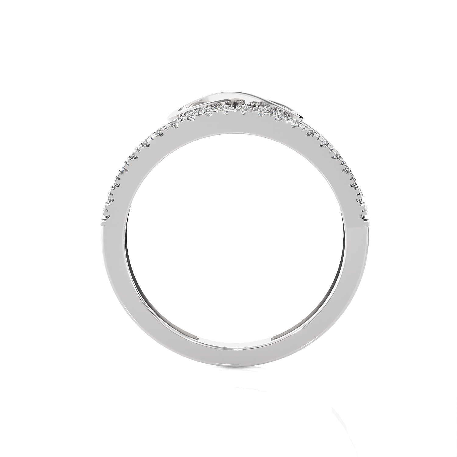 1/6 ctw Round Lab Grown Diamond Ring