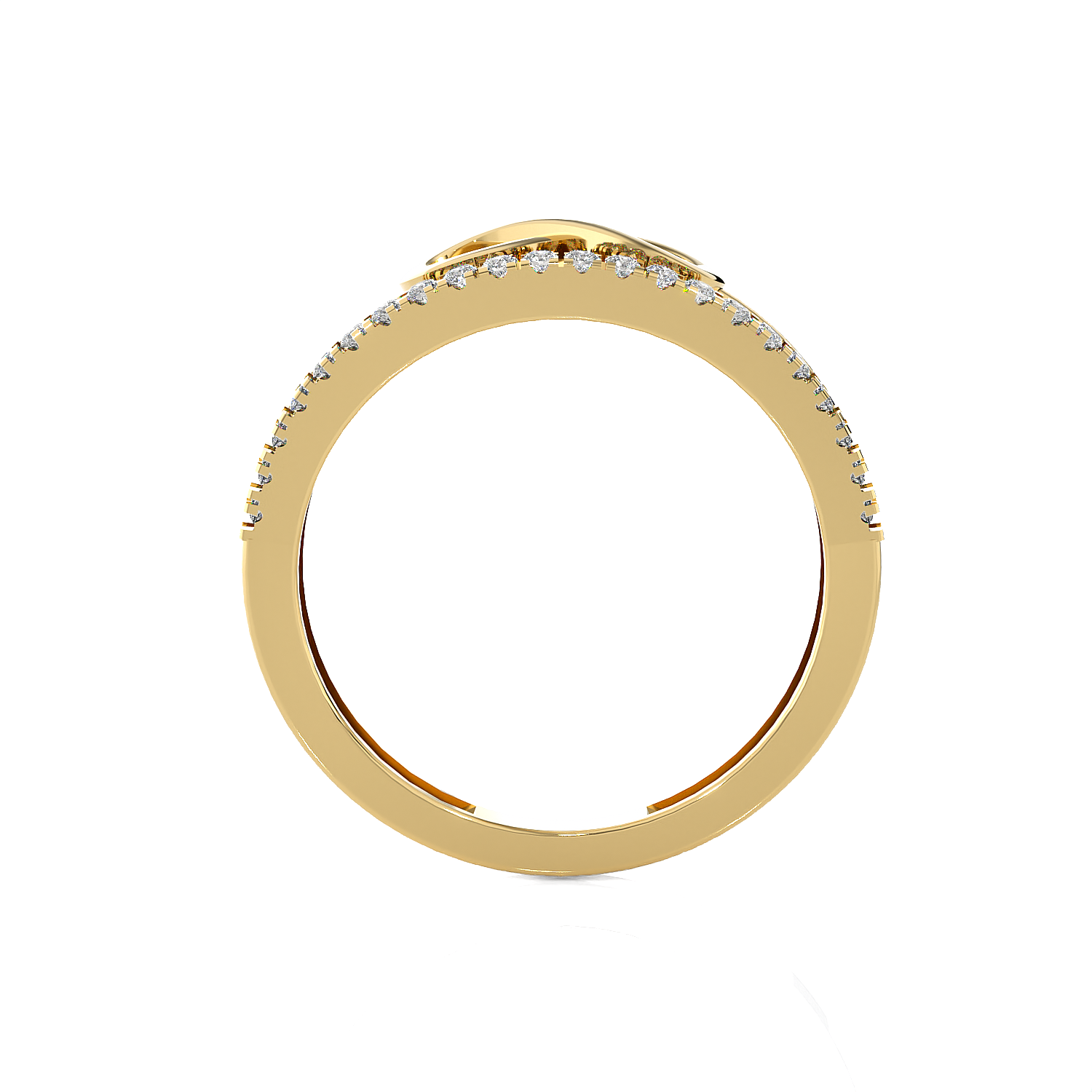 1/6 ctw Round Lab Grown Diamond Ring