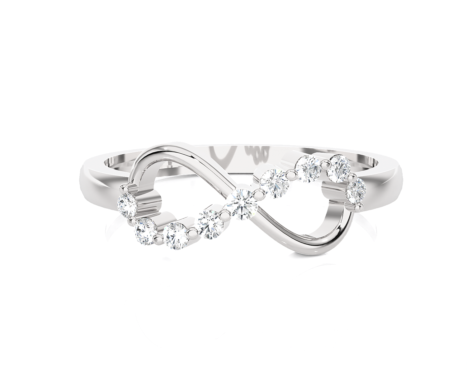 1/5 ctw Round Lab Grown Diamond Ring