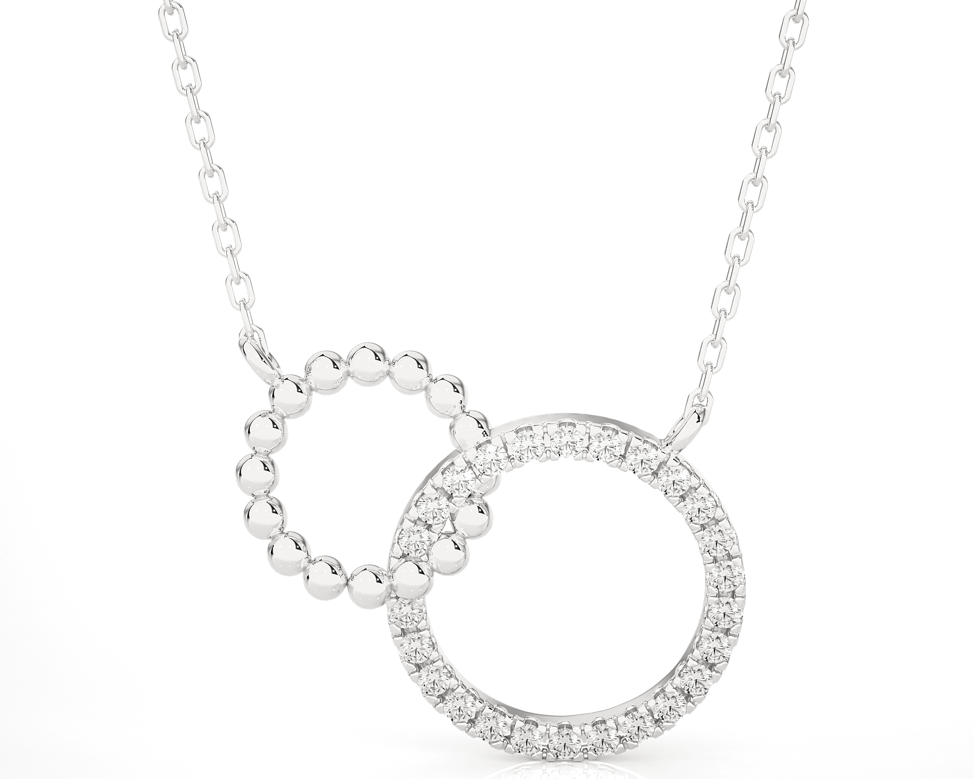 1/4  ctw Round Lab Grown Diamond Fashion Necklace