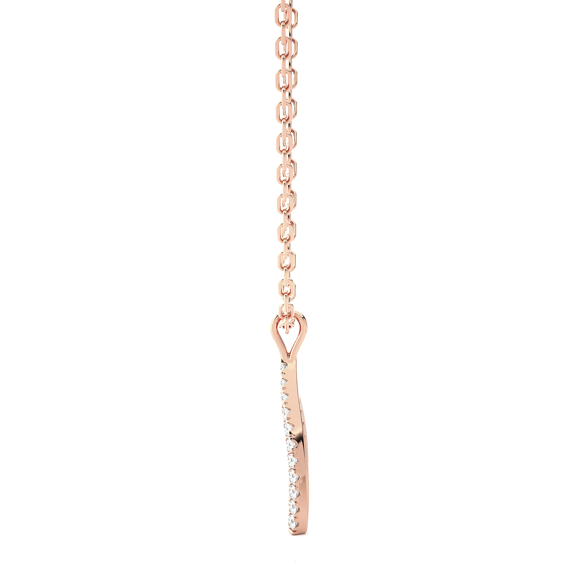 1/4  ctw Round Lab Grown Diamond Fashion Pendant