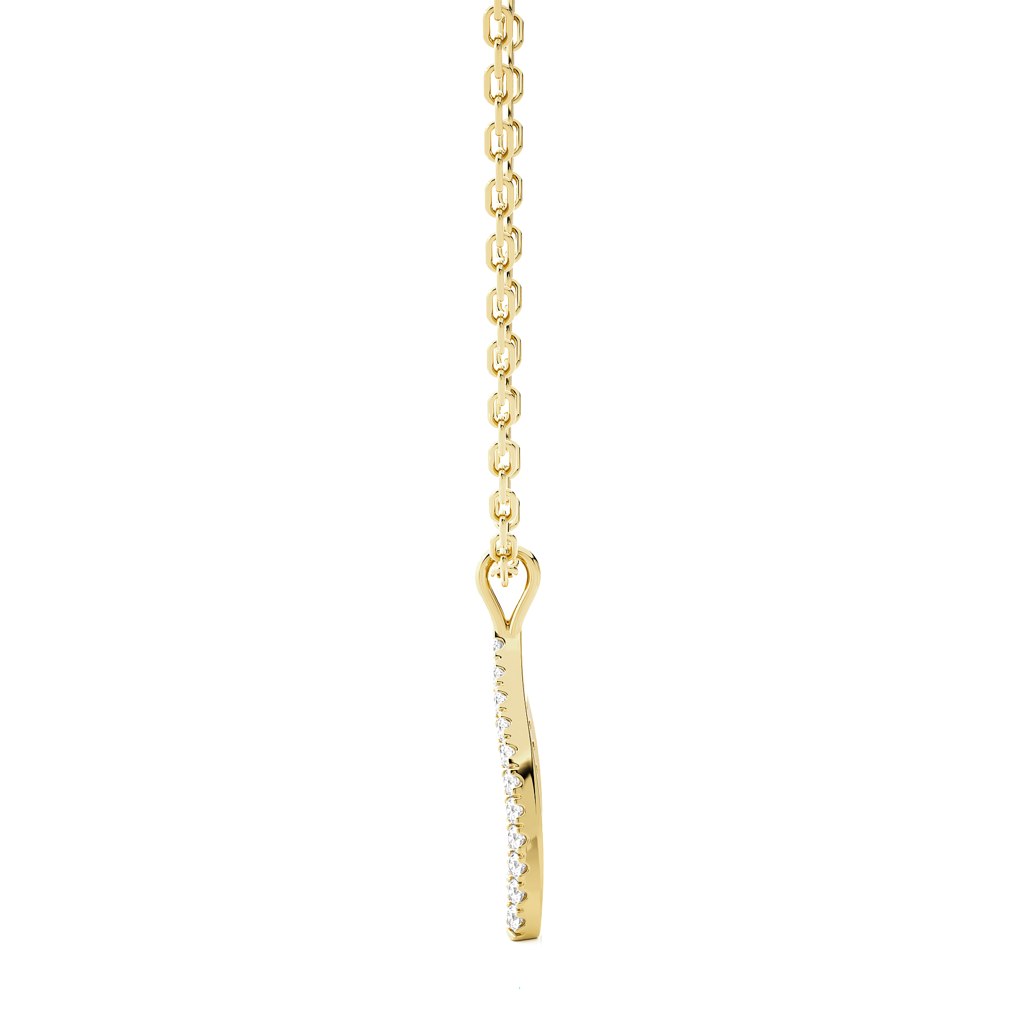 1/4  ctw Round Lab Grown Diamond Fashion Pendant