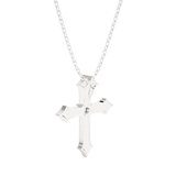1/3  ctw Round Lab Grown Diamond Cross Pendant