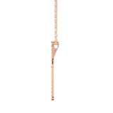 1/2  ctw Round Lab Grown Diamond Cross Pendant