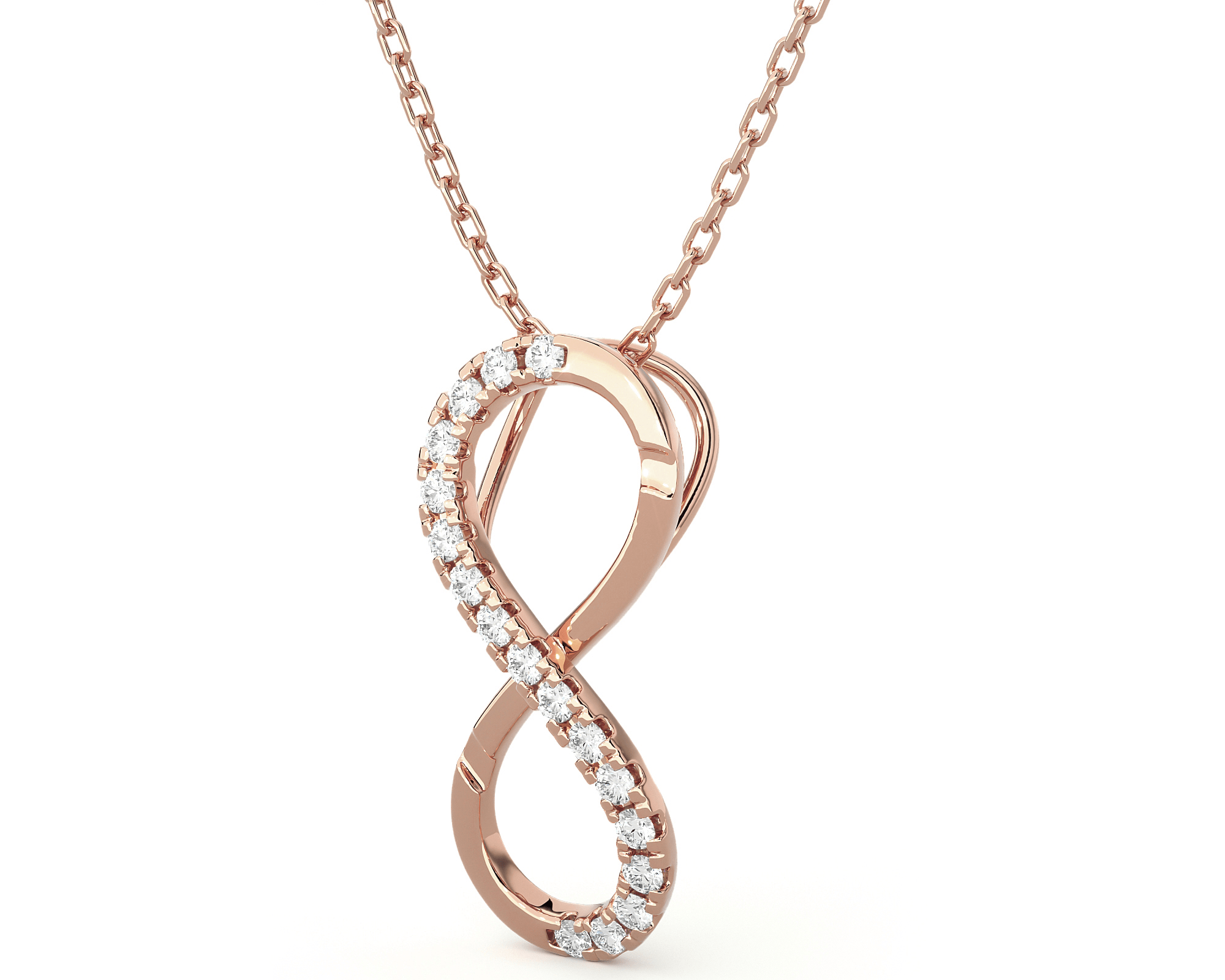 1/6  ctw Round Lab Grown Diamond Fashion Pendant