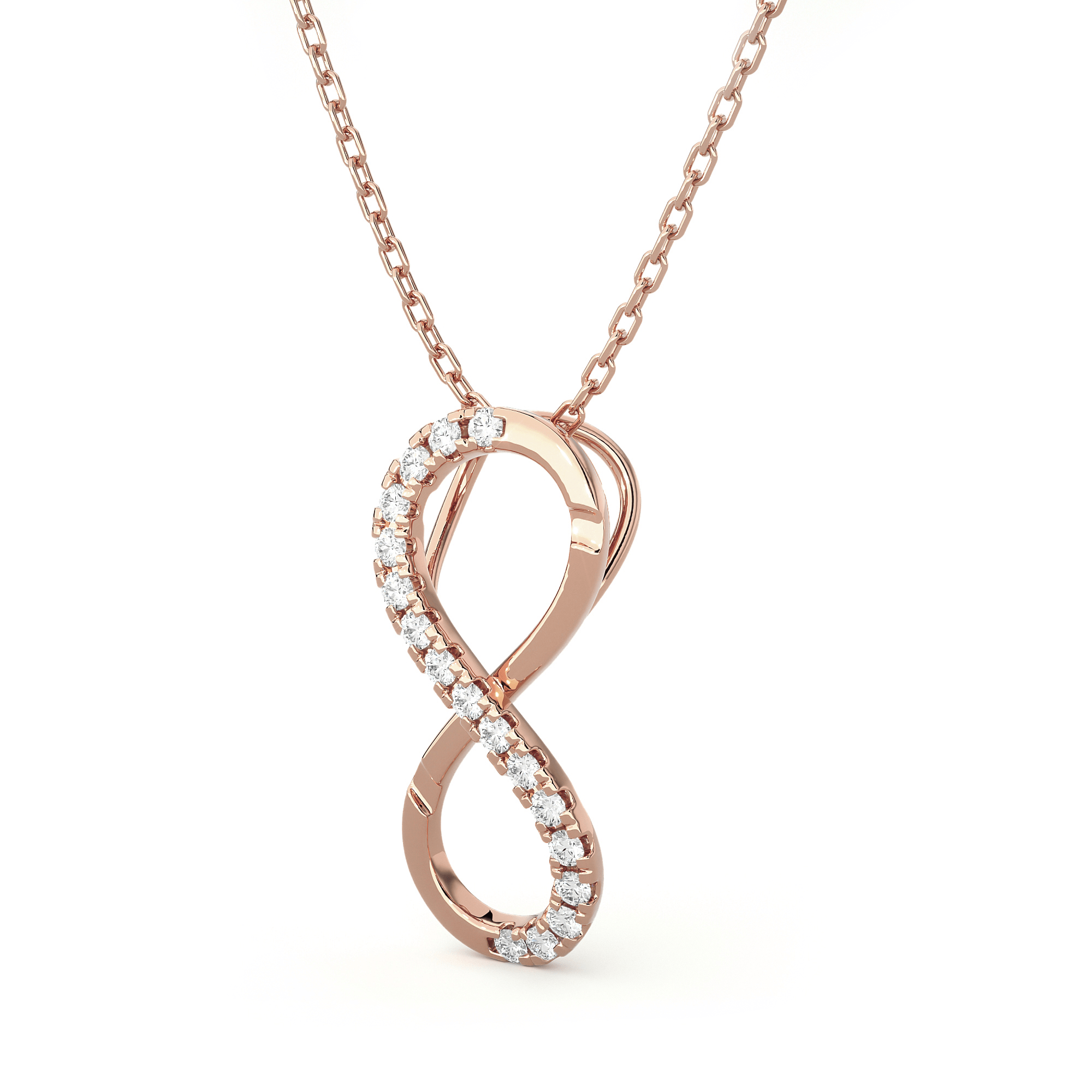 1/6  ctw Round Lab Grown Diamond Fashion Pendant