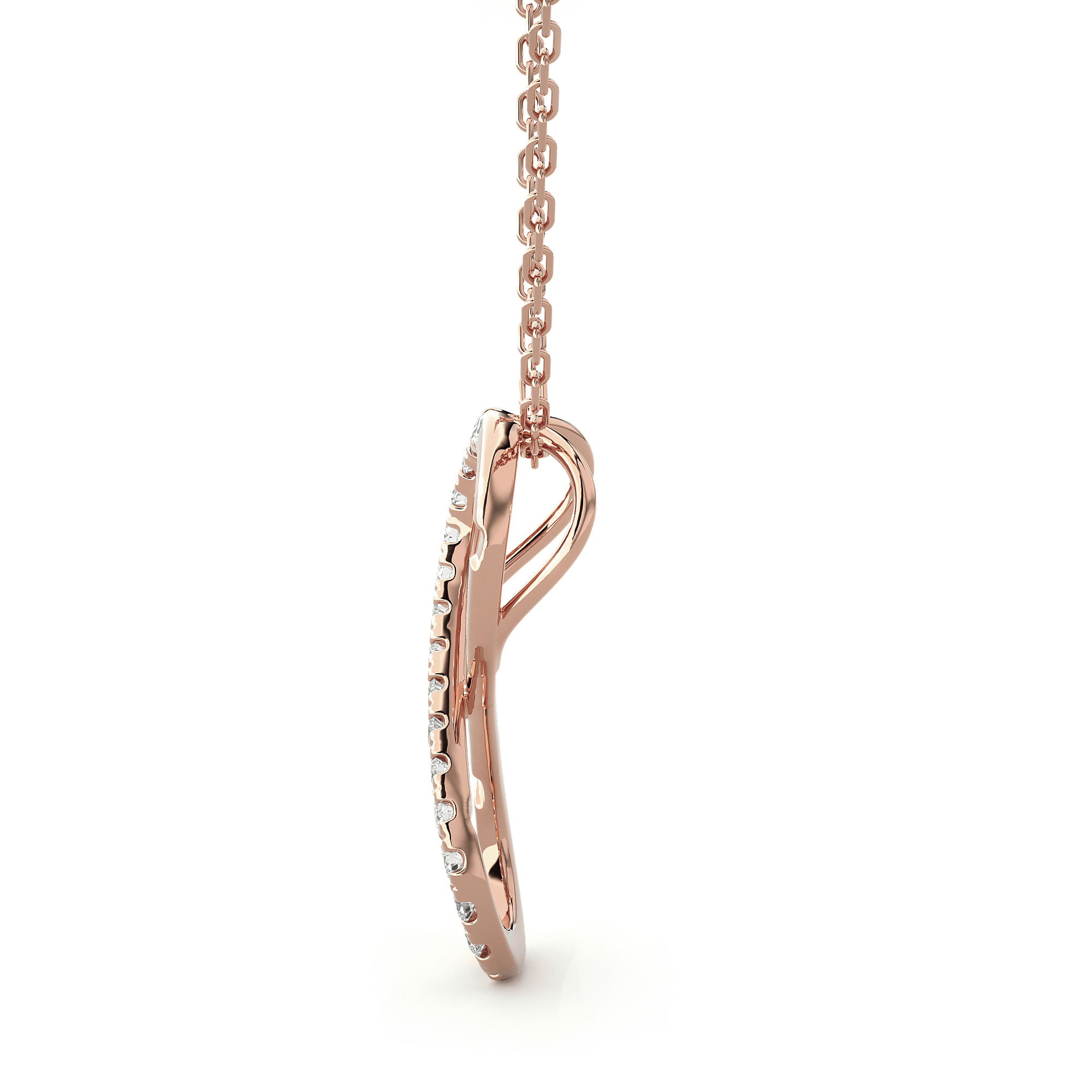 1/6  ctw Round Lab Grown Diamond Fashion Pendant