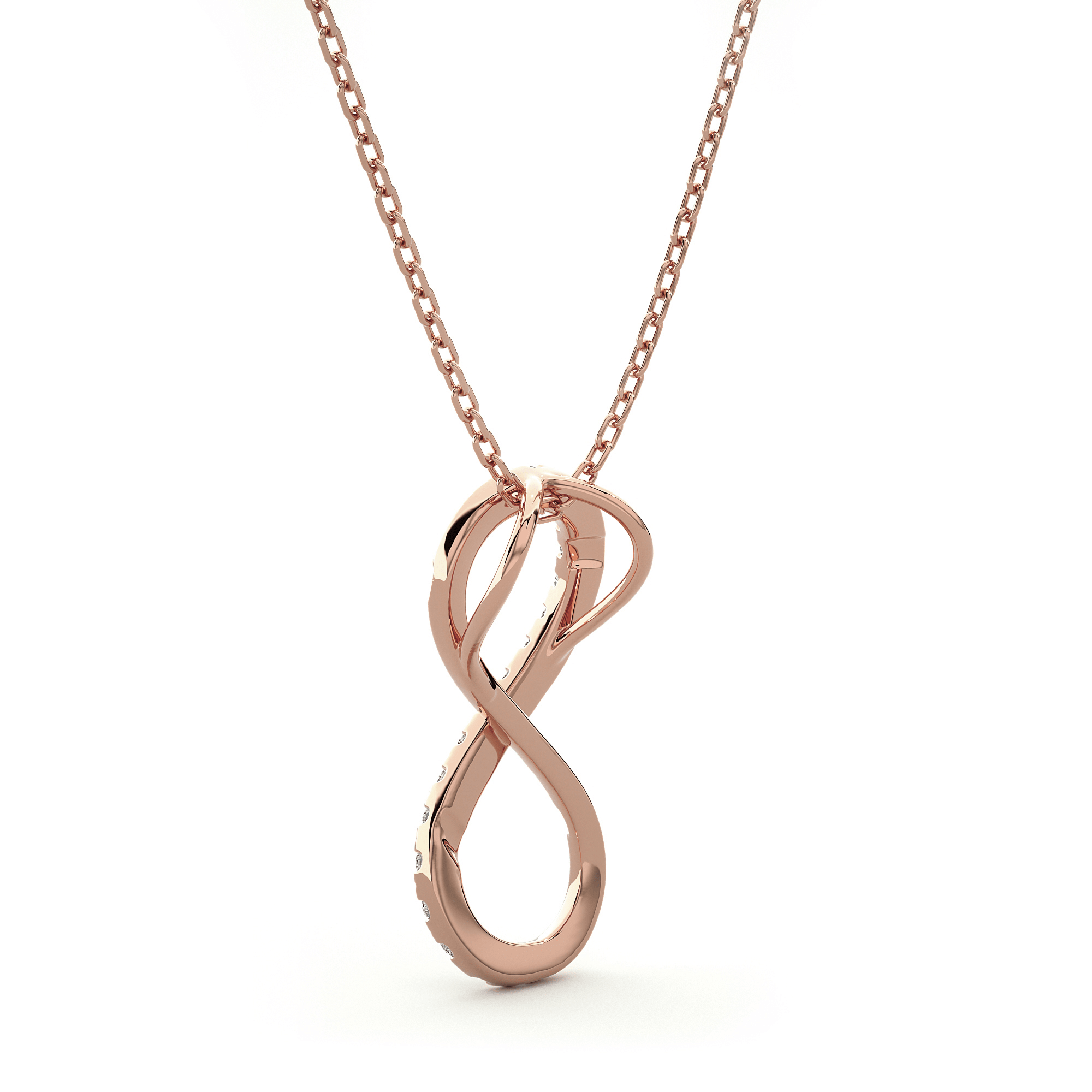 1/6  ctw Round Lab Grown Diamond Fashion Pendant