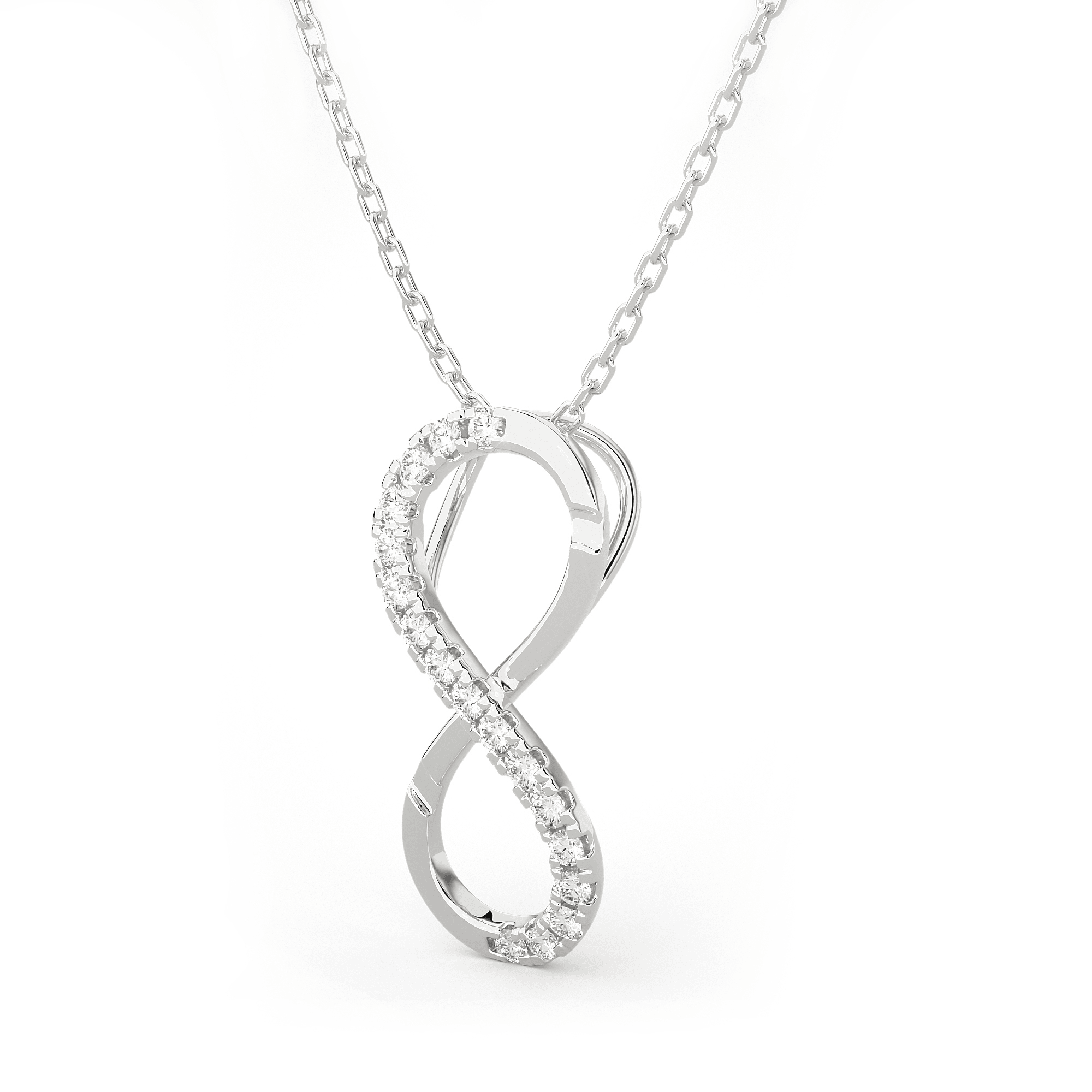 1/6  ctw Round Lab Grown Diamond Fashion Pendant