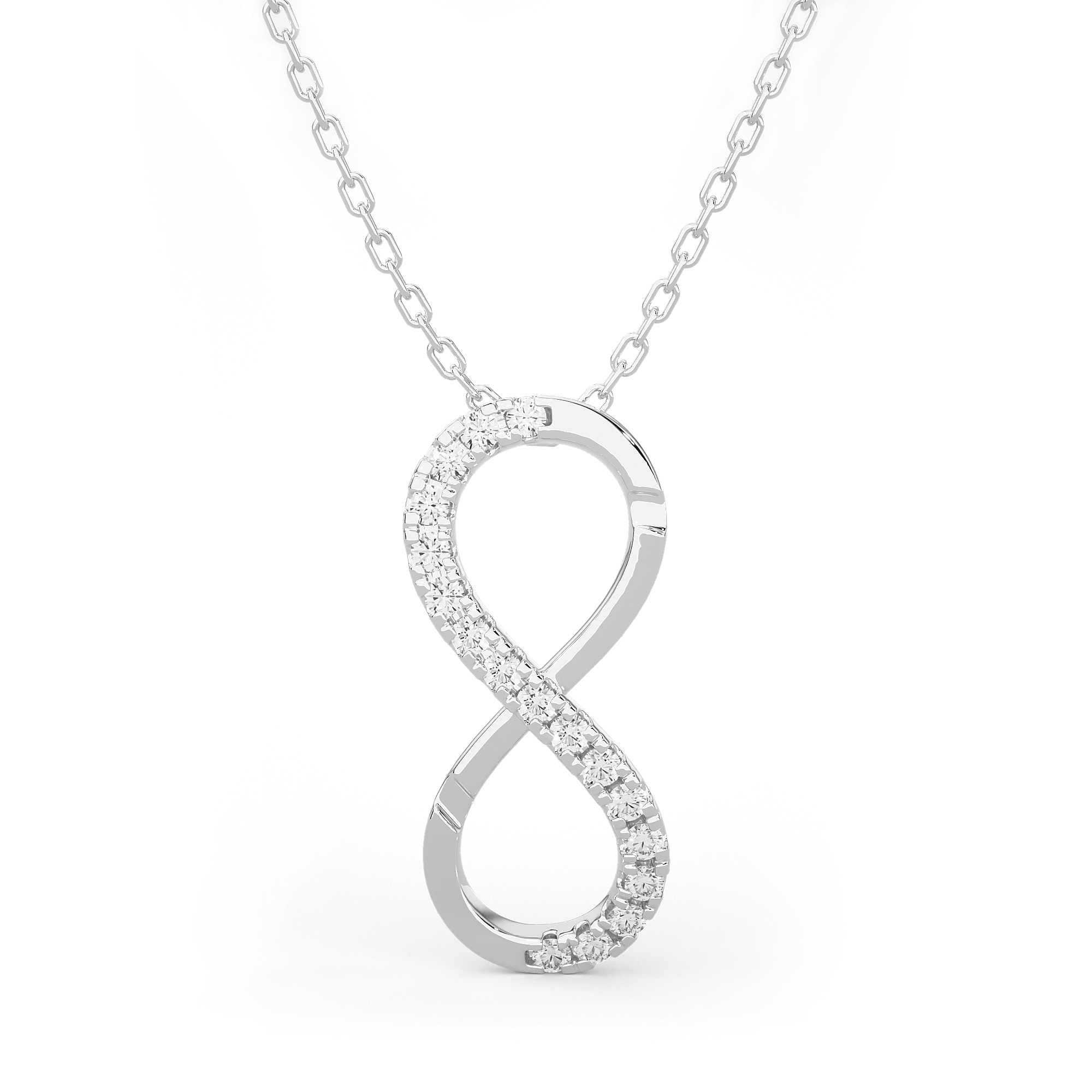 1/6  ctw Round Lab Grown Diamond Fashion Pendant