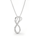 1/6  ctw Round Lab Grown Diamond Fashion Pendant