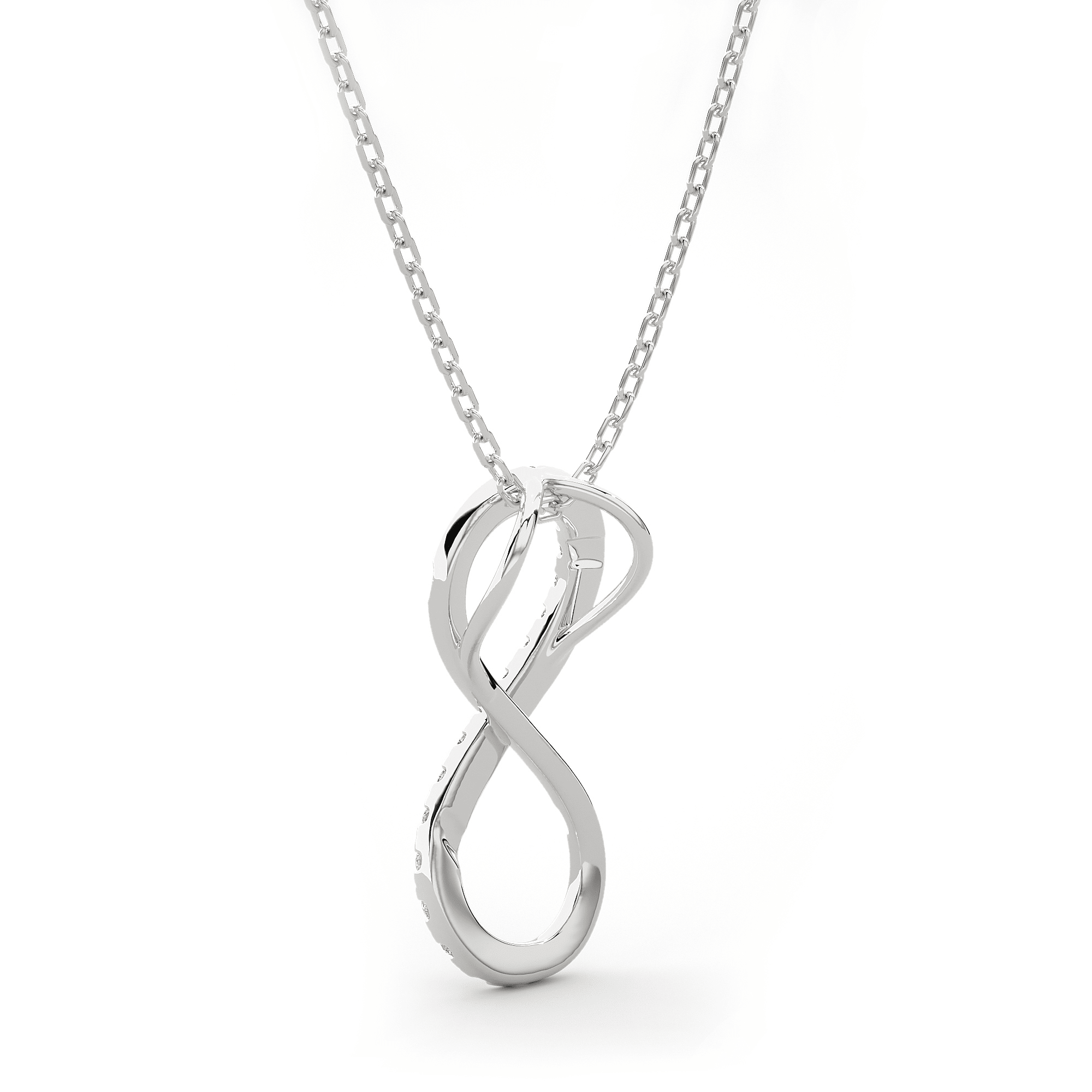 1/6  ctw Round Lab Grown Diamond Fashion Pendant