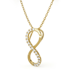 1/6  ctw Round Lab Grown Diamond Fashion Pendant