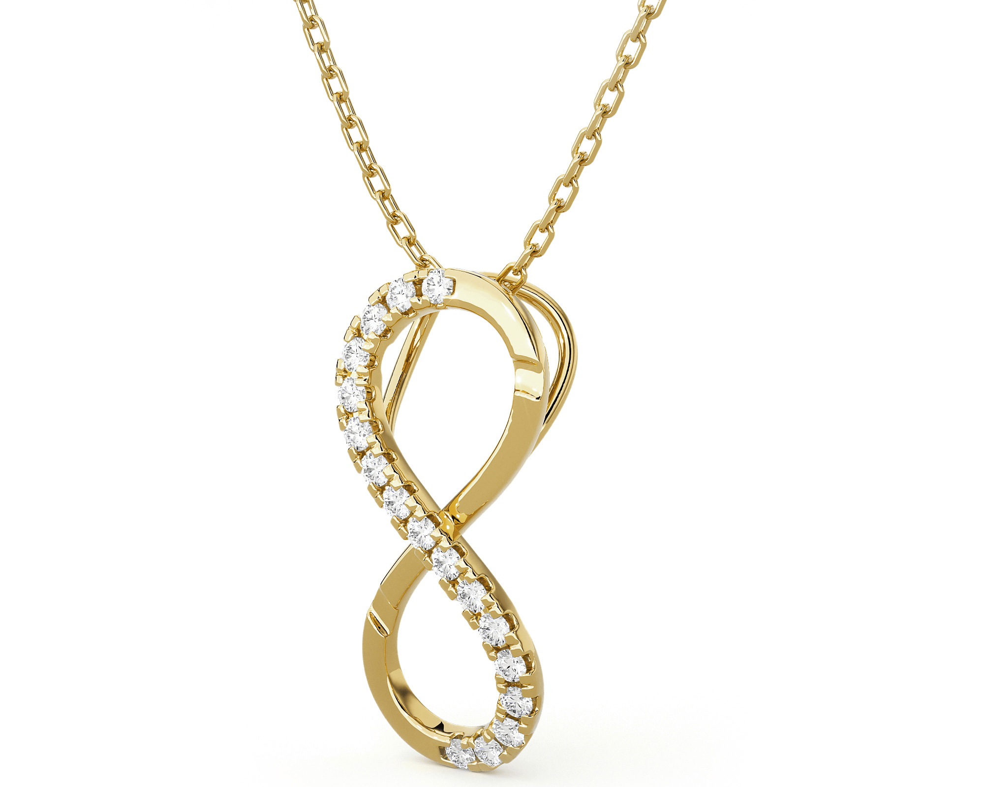 1/6  ctw Round Lab Grown Diamond Fashion Pendant