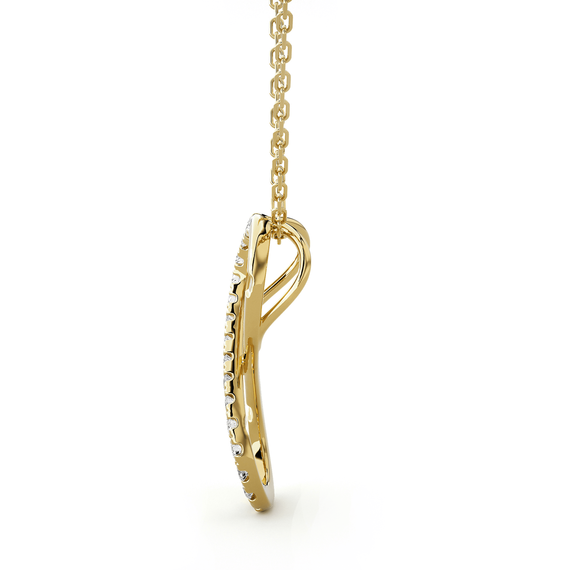1/6  ctw Round Lab Grown Diamond Fashion Pendant