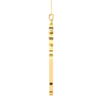 3/4  ctw Round Lab Grown Diamond Key Pendant