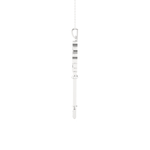 3/8  ctw Round Lab Grown Diamond Key Pendant