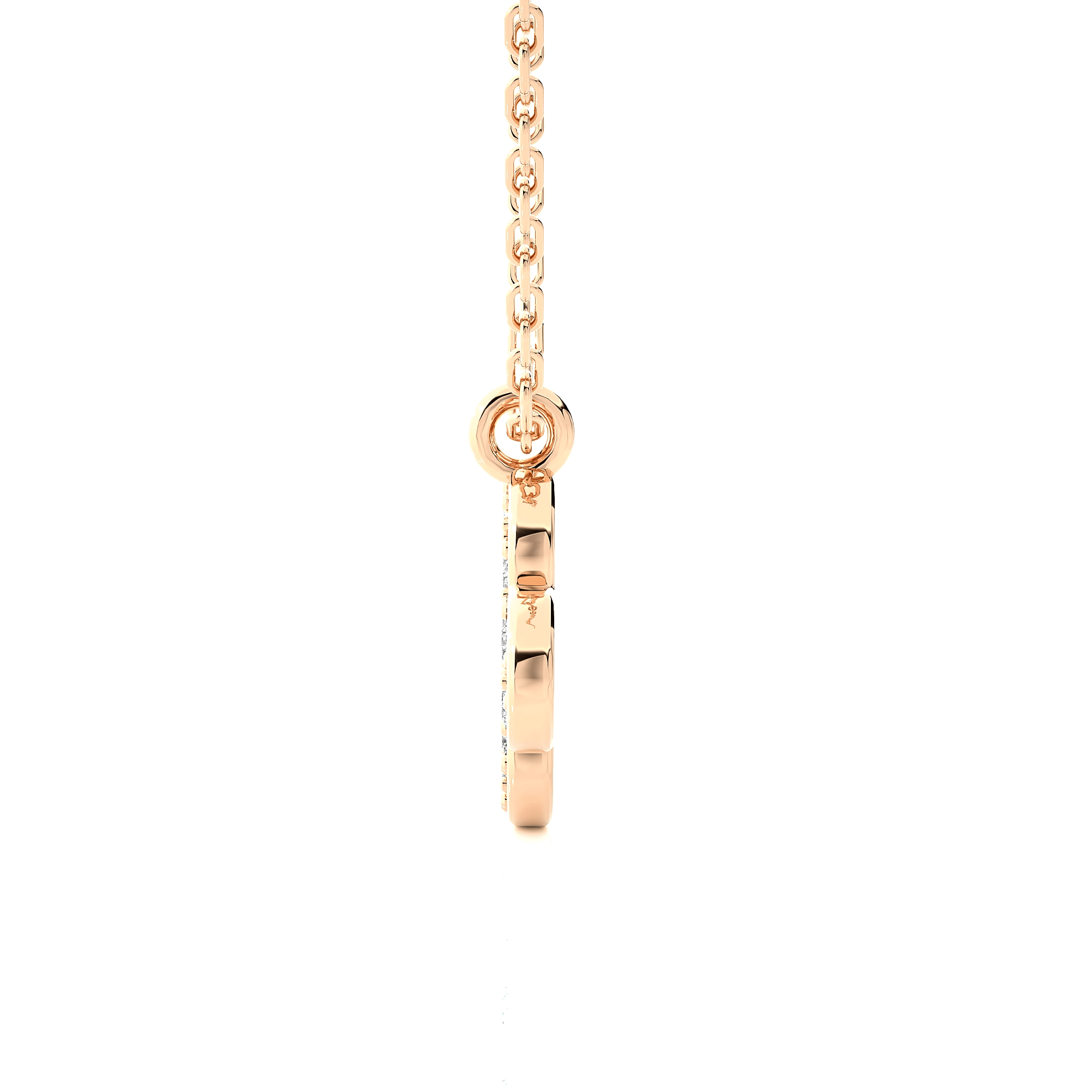 1/8  ctw Round Lab Grown Diamond Fashion Pendant