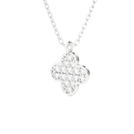 1/8  ctw Round Lab Grown Diamond Fashion Pendant