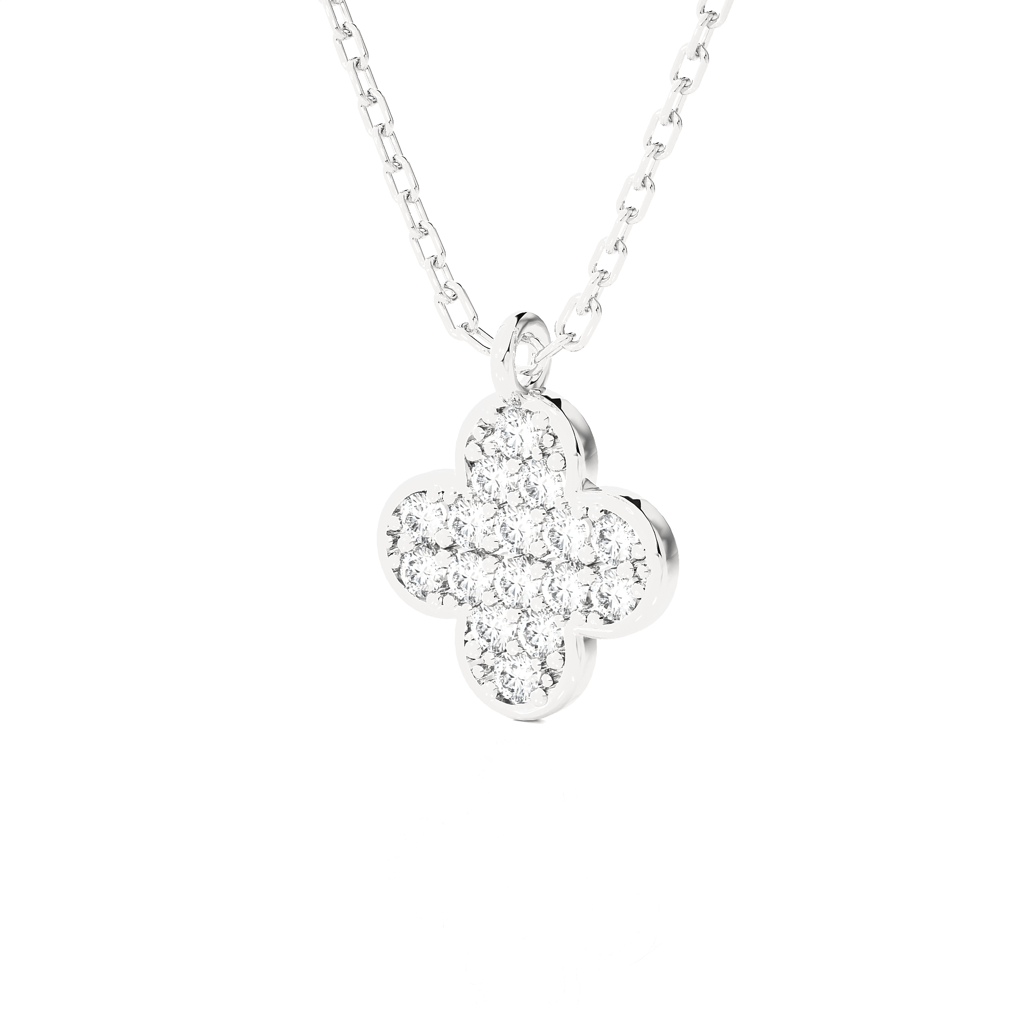 1/8  ctw Round Lab Grown Diamond Fashion Pendant