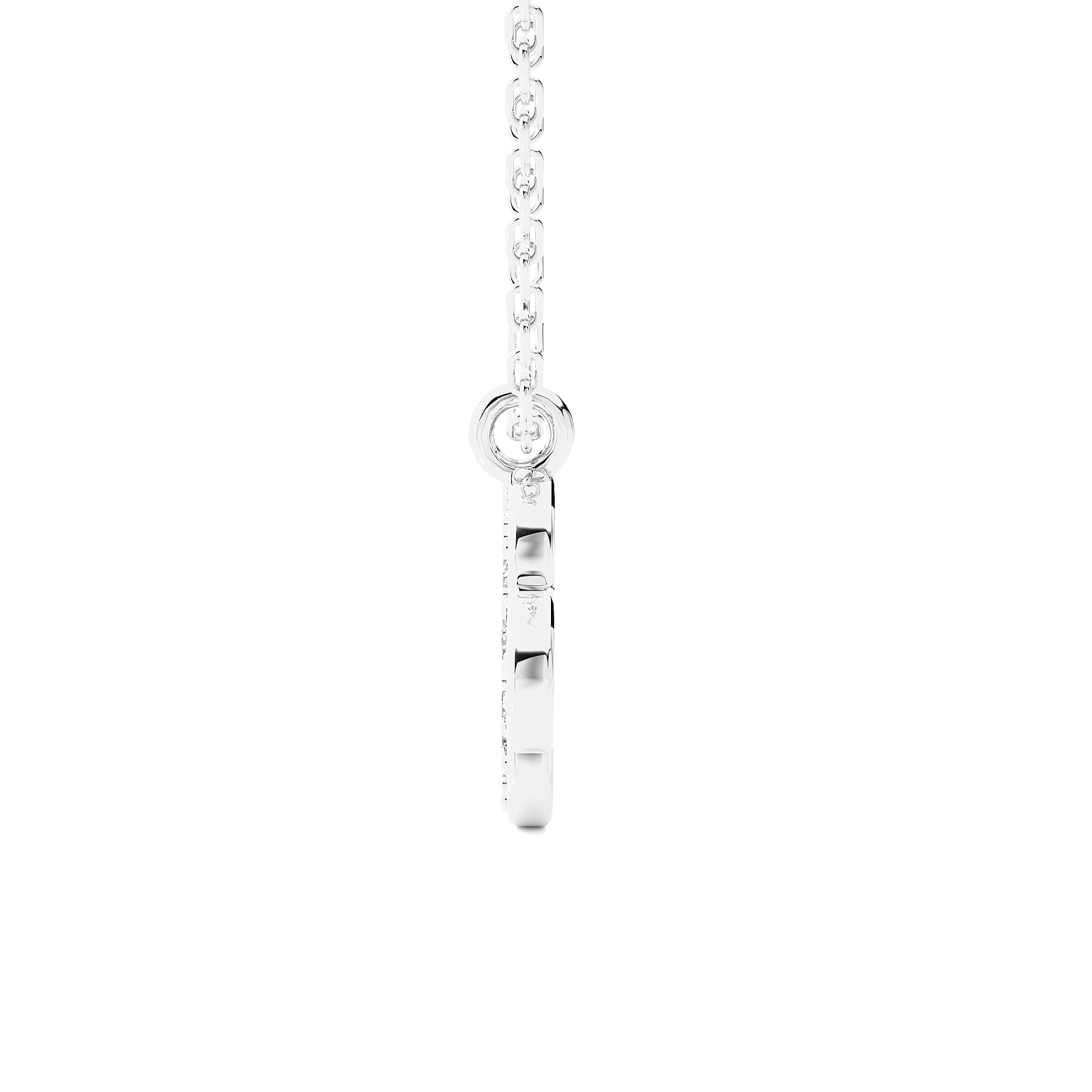 1/8  ctw Round Lab Grown Diamond Fashion Pendant