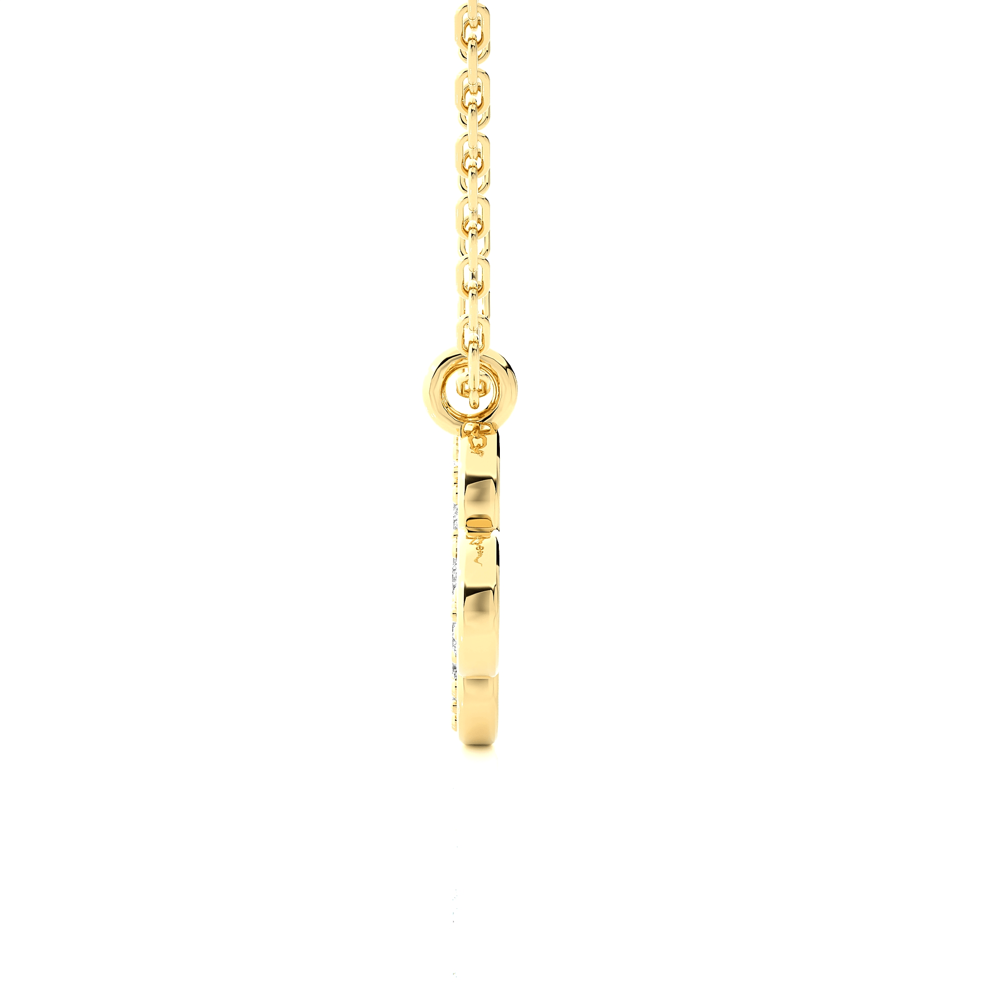 1/8  ctw Round Lab Grown Diamond Fashion Pendant