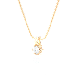 1/2  ctw Round Lab Grown Diamond Solitaire Pendant