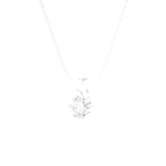1/2  ctw Round Lab Grown Diamond Solitaire Pendant