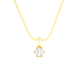 1/2  ctw Round Lab Grown Diamond Solitaire Pendant