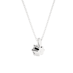1/3  ctw Round Lab Grown Diamond Solitaire Pendant