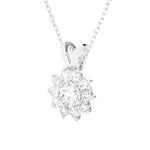 Round Lab Grown Diamond Fashion Pendant