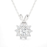 Round Lab Grown Diamond Fashion Pendant