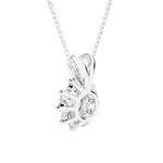 Round Lab Grown Diamond Fashion Pendant