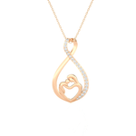 1/4  ctw Round Lab Grown Diamond Fashion Pendant