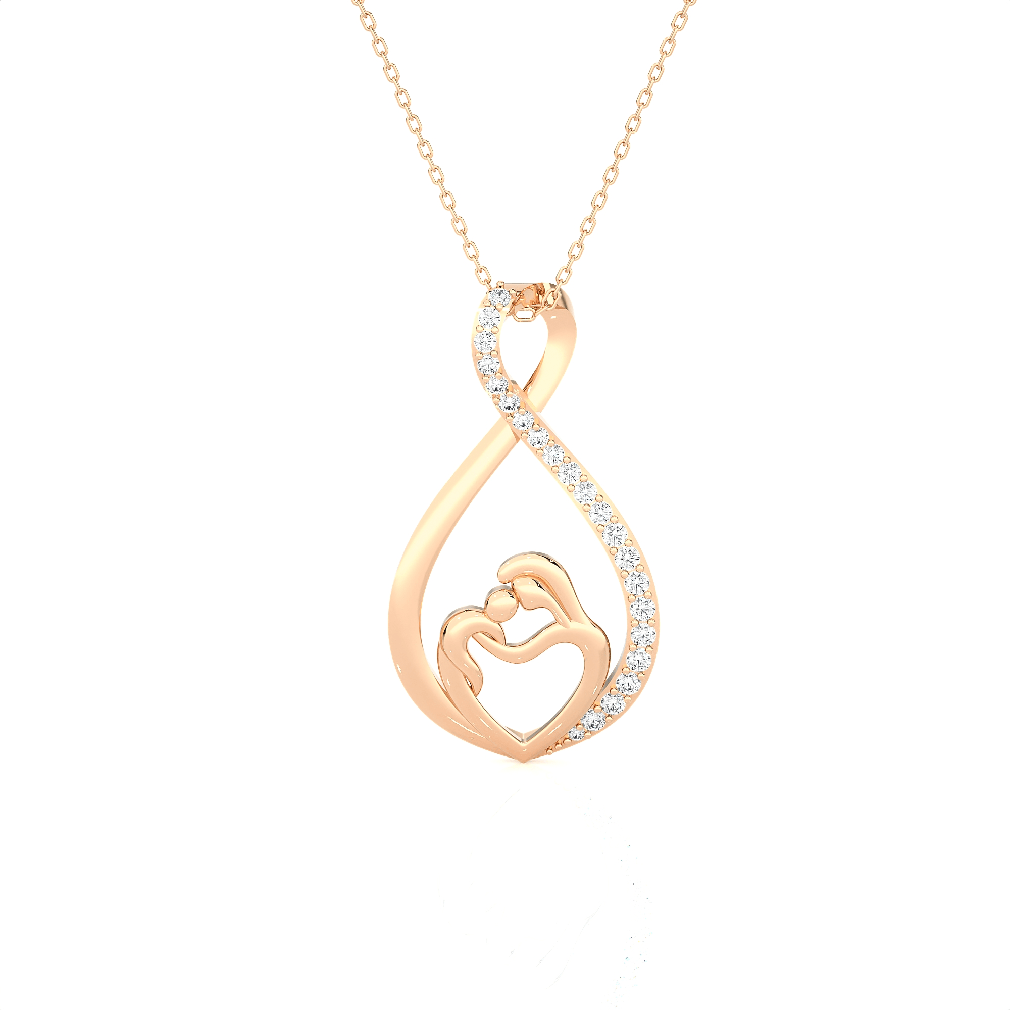 1/4  ctw Round Lab Grown Diamond Fashion Pendant