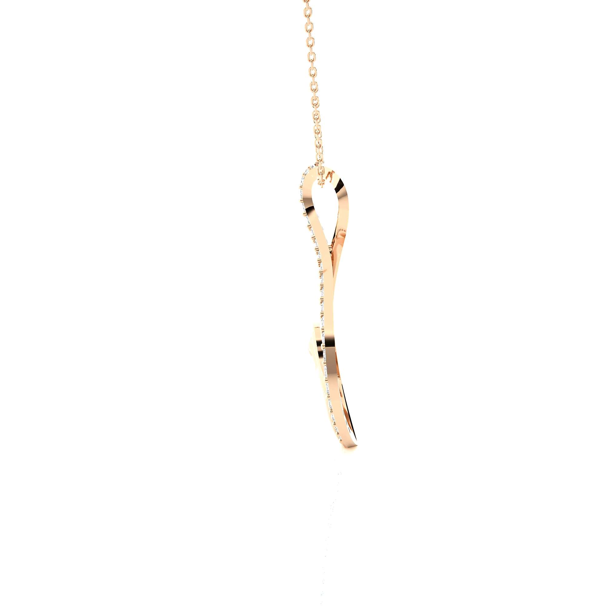 1/4  ctw Round Lab Grown Diamond Fashion Pendant