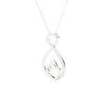 1/4  ctw Round Lab Grown Diamond Fashion Pendant