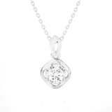 1/4  ctw Round Lab Grown Diamond Solitaire Pendant