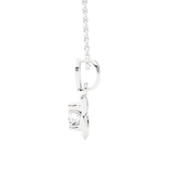 1/4  ctw Round Lab Grown Diamond Solitaire Pendant
