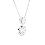 1/4  ctw Round Lab Grown Diamond Solitaire Pendant