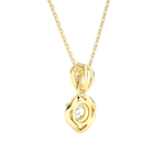 1/4  ctw Round Lab Grown Diamond Solitaire Pendant