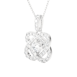 3/4  ctw Round Lab Grown Diamond Fashion Pendant