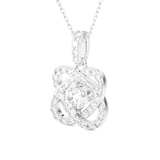 3/4  ctw Round Lab Grown Diamond Fashion Pendant