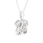 3/4  ctw Round Lab Grown Diamond Fashion Pendant