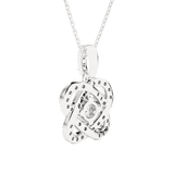 3/4  ctw Round Lab Grown Diamond Fashion Pendant